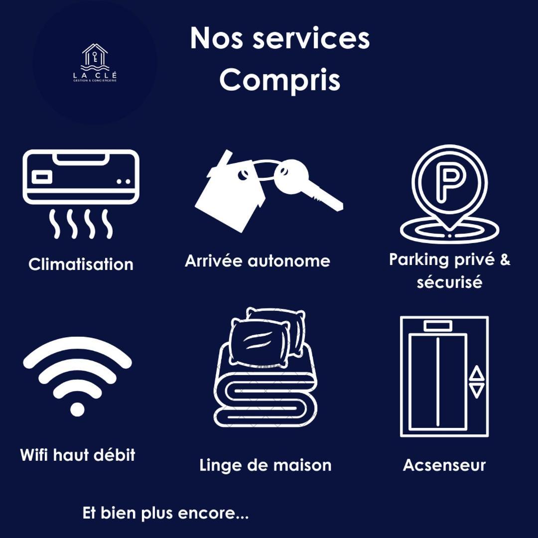 La Cle -climatisation - Parking Prive - Ideale - Professionnels - Familles - Amis Apartment